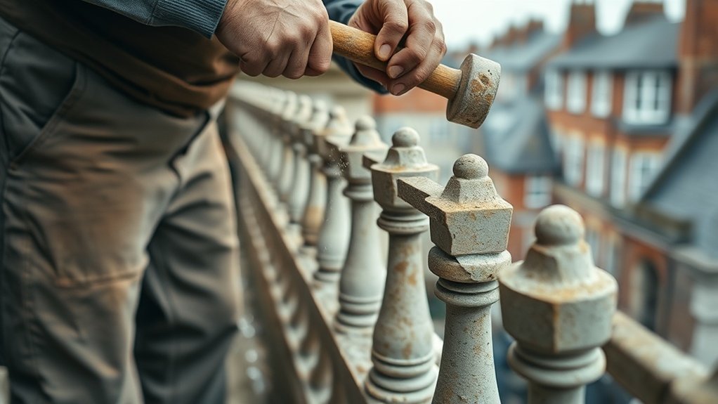 Balustrade Repair Berkhamsted